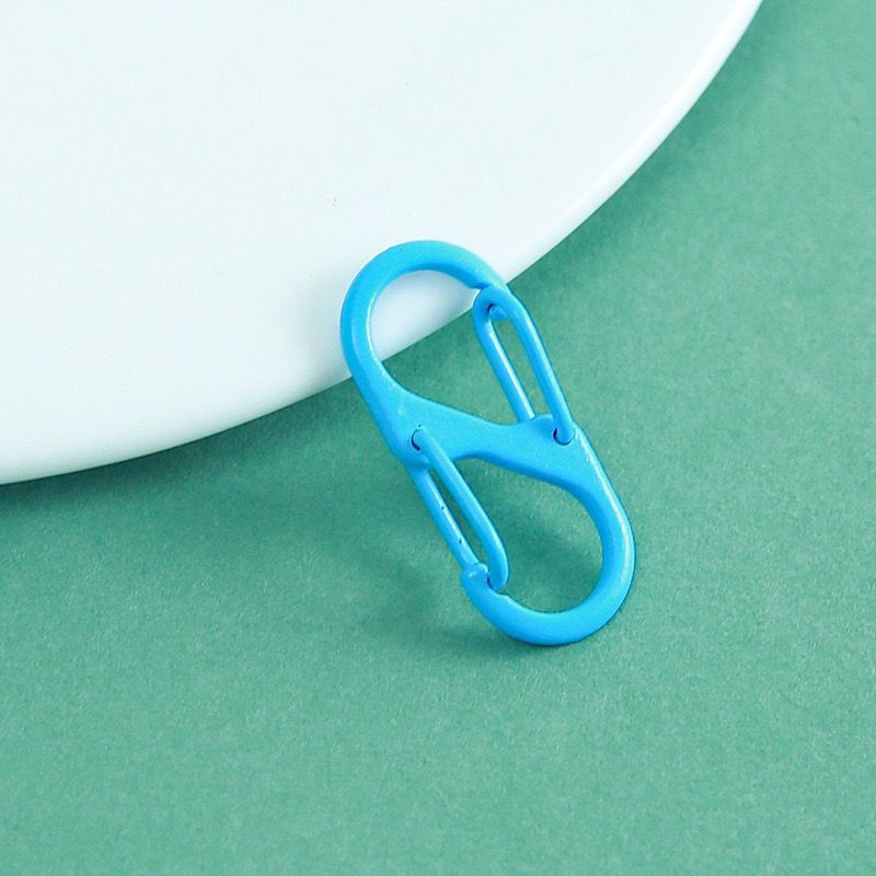KC03 Double Opening Spring Buckle Keychain Clasp ( 1 pc )