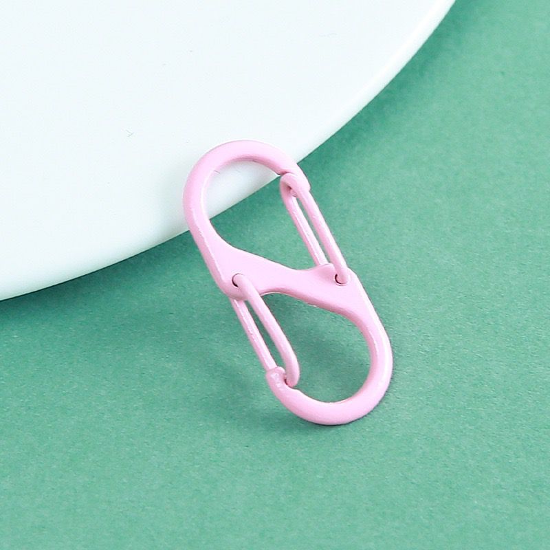 KC03 Double Opening Spring Buckle Keychain Clasp ( 1 pc )