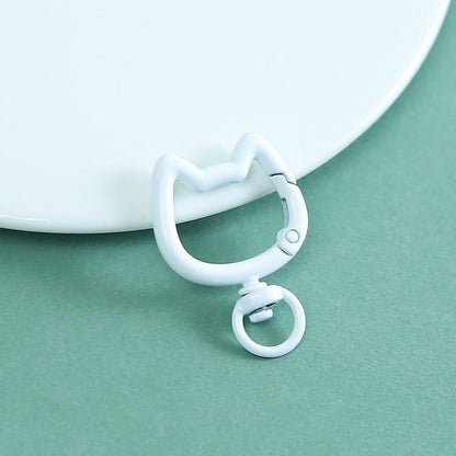KC07 Cat Spring Buckle Keychain Clasp ( 1 pc )