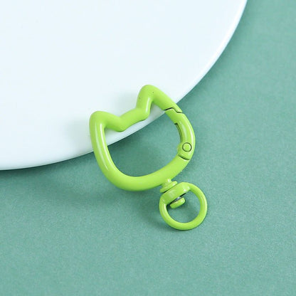 KC07 Cat Spring Buckle Keychain Clasp ( 1 pc )