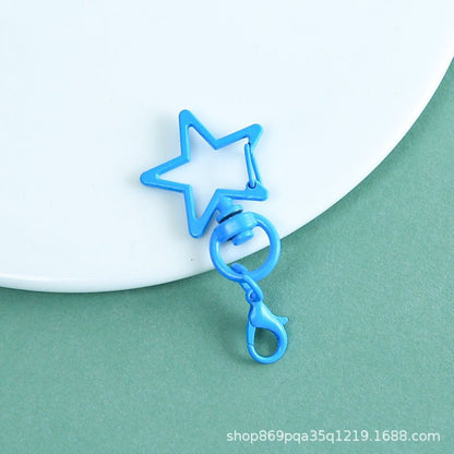 KC01 Star Shape Buckle Keychain Clasp ( 1 pc )