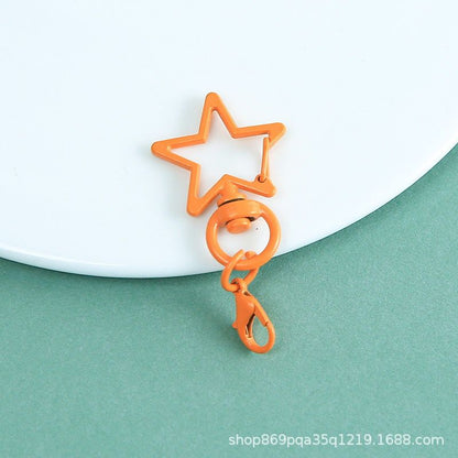 KC01 Star Shape Buckle Keychain Clasp ( 1 pc )