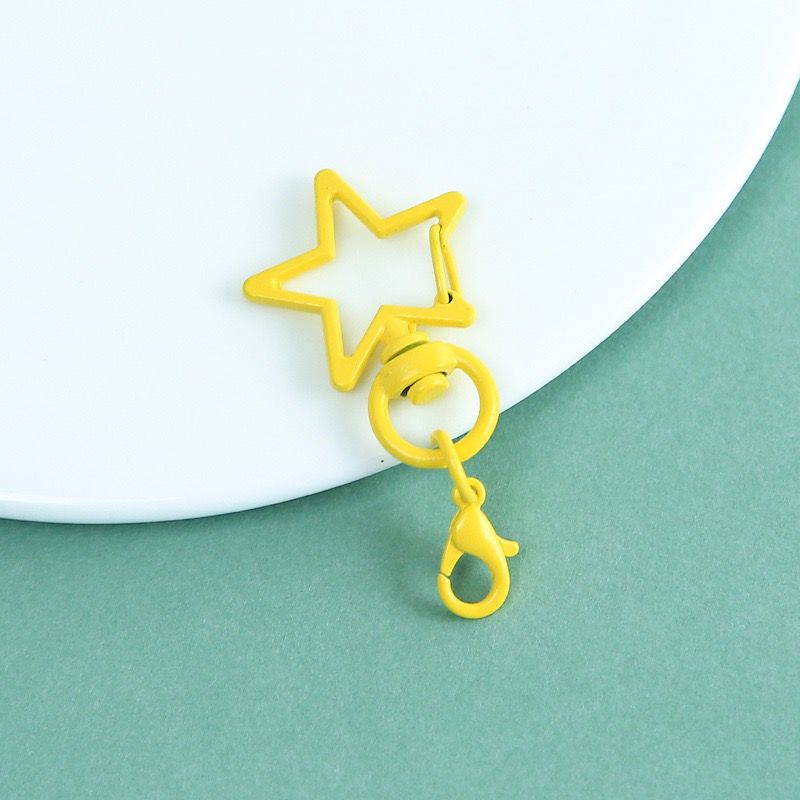 KC01 Star Shape Buckle Keychain Clasp ( 1 pc )