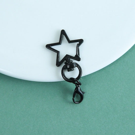 KC01 Star Shape Buckle Keychain Clasp ( 1 pc )