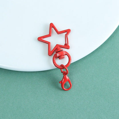 KC01 Star Shape Buckle Keychain Clasp ( 1 pc )