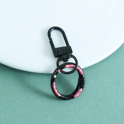 KC06 Donut Spring & Door Buckle Keychain Clasp ( 1 pc )