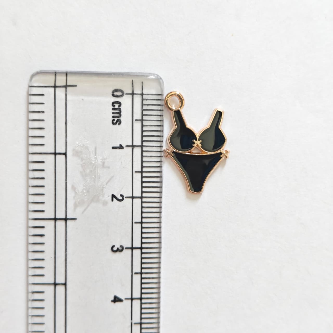 EC01U Beach Bikini  Enamel Charm ( 1 pc ) High Quality Shine