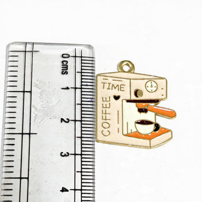 EC03Q Coffee Machine Enamel Charm ( 1 pc ) High Quality Shine