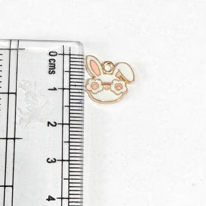EC03L Kawaii Rabbit Charm ( 1 pc ) High Quality Shine