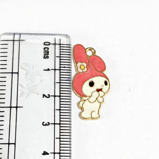 EC02U Sanrio My Melody Enamel Charm ( 1 pc ) High Quality Shine