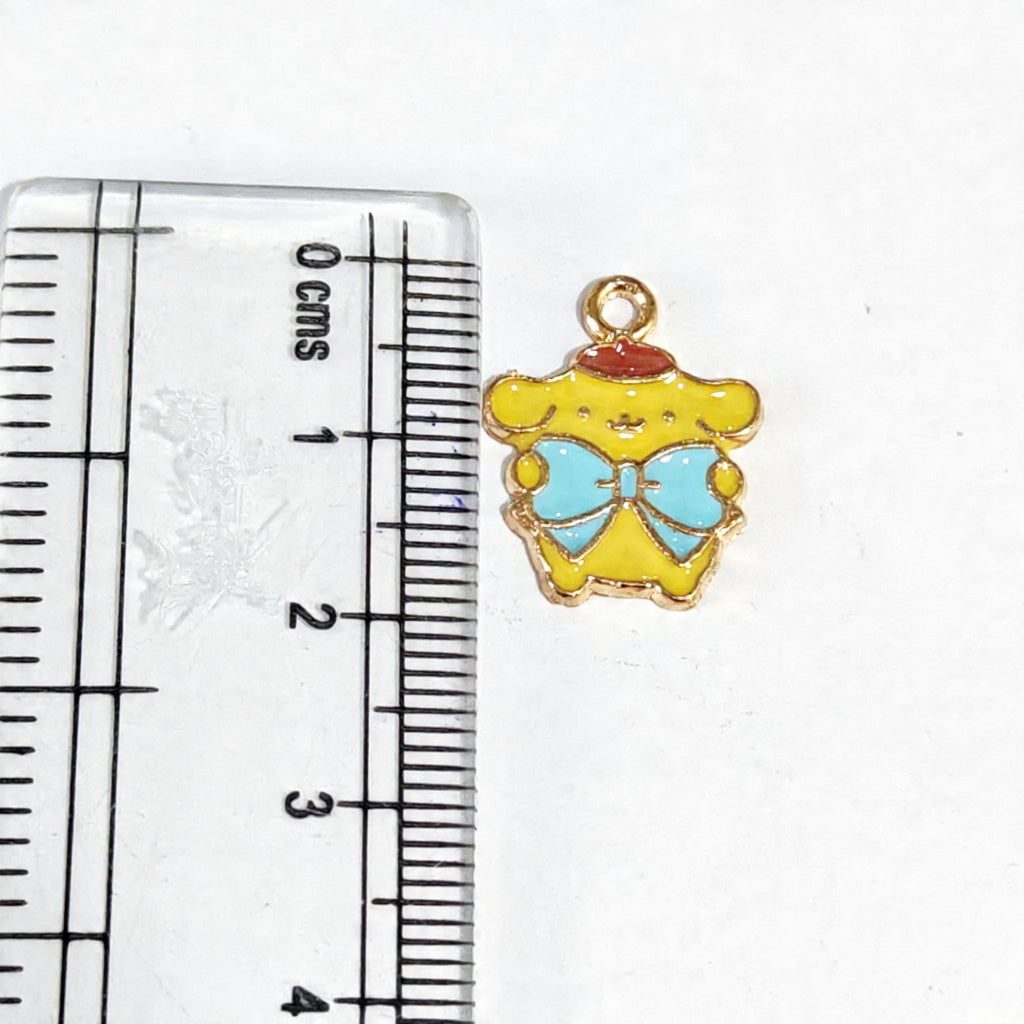 EC02T Sanrio Kawaii Dog Enamel Charm ( 1 pc ) High Quality Shine