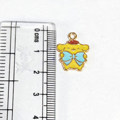 EC02T Sanrio Kawaii Dog Enamel Charm ( 1 pc ) High Quality Shine