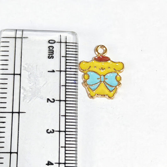 EC02T Sanrio Kawaii Dog Enamel Charm ( 1 pc ) High Quality Shine