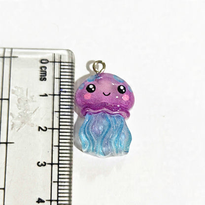 RM01L Jelly Fish Resin Charm ( 1 PC )