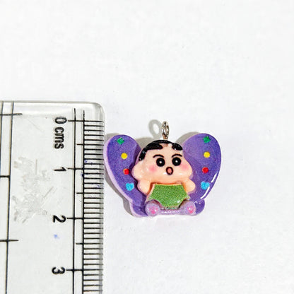 RM04A Butterfly Shinchan Resin Charm ( 1 PC )