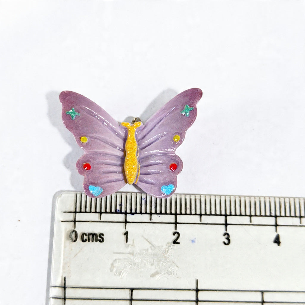 RM03W Butterfly Resin Charm ( 1 PC )