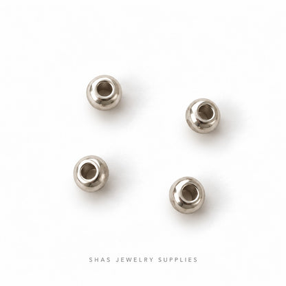 SSB30 Abacus Spacer Bead ( 1 pc ) PVD Plated